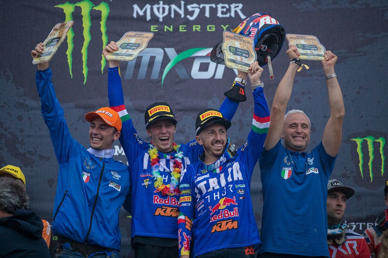 Una strepitosa Italia si aggiudica il il Motocross delle Nazioni 2021! - VIDEO